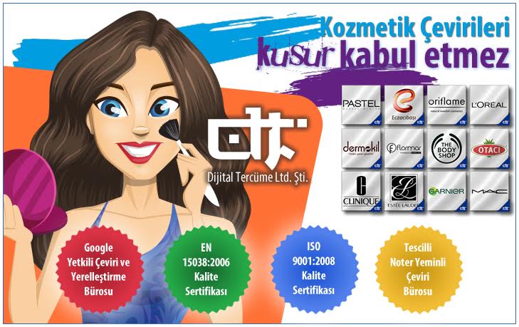 Kozmetik Çevirileri-Dijital Tercüme